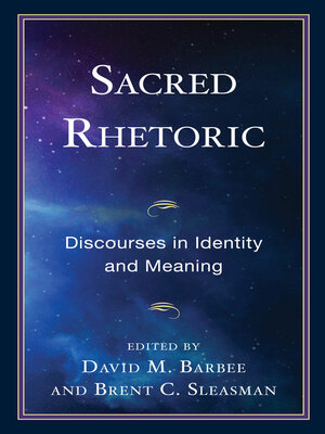 cover image of Sacred Rhetoric
